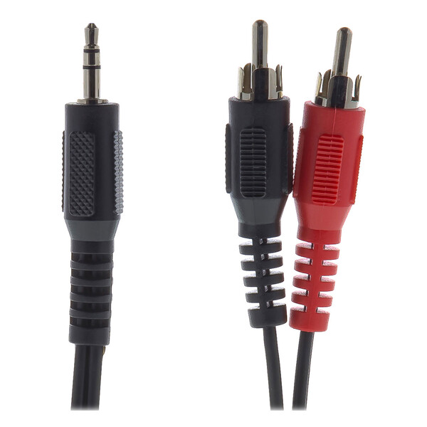Audio Premium kabel 3,5mm  jack - 2xCinch